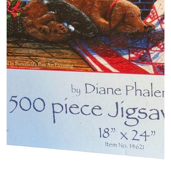 500 piece Jigsaw Puzzle Not a Creature was Stirring Christmas Holiday New Sealed - Picture 2 of 4